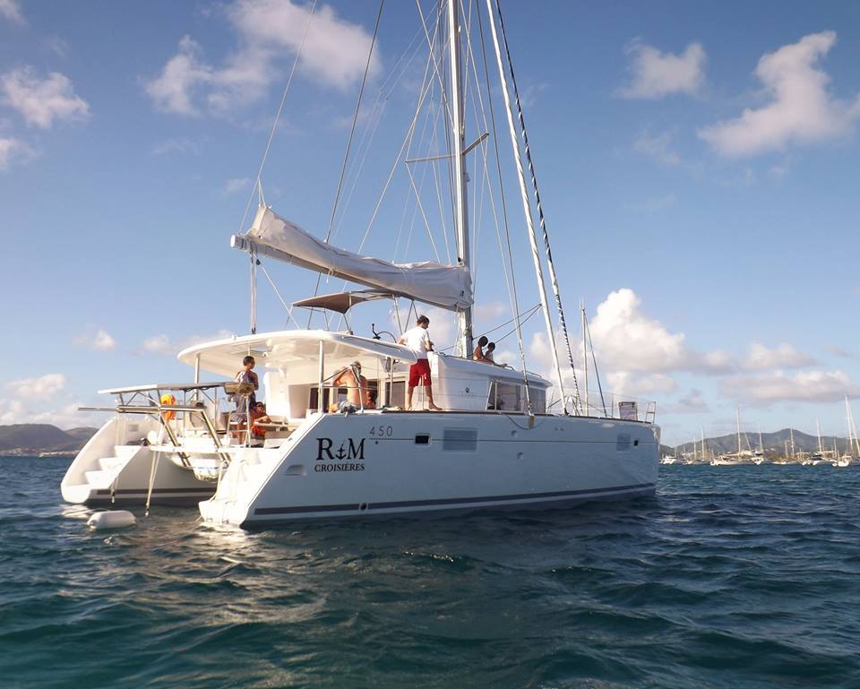 location catamaran le marin martinique